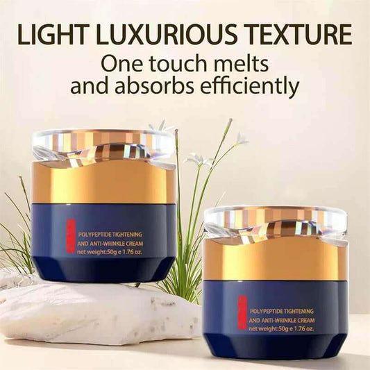 Peptide Lift Firming Cream jar with moisturizing anti-aging face cream for youthful skin