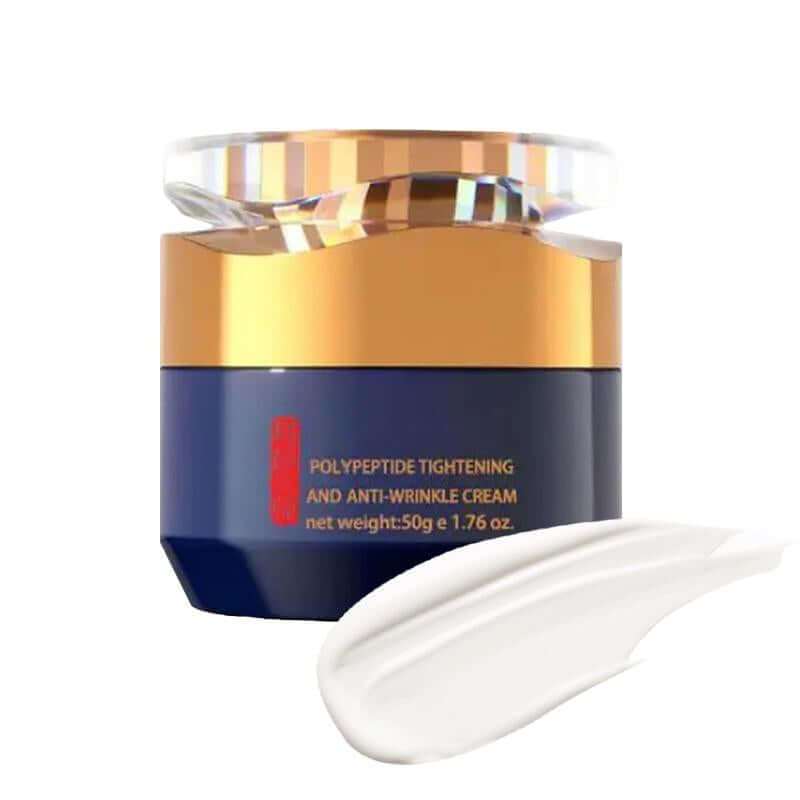 Peptide Lift Firming Cream jar with polypeptide anti-aging moisturizer for firm, hydrated skin
