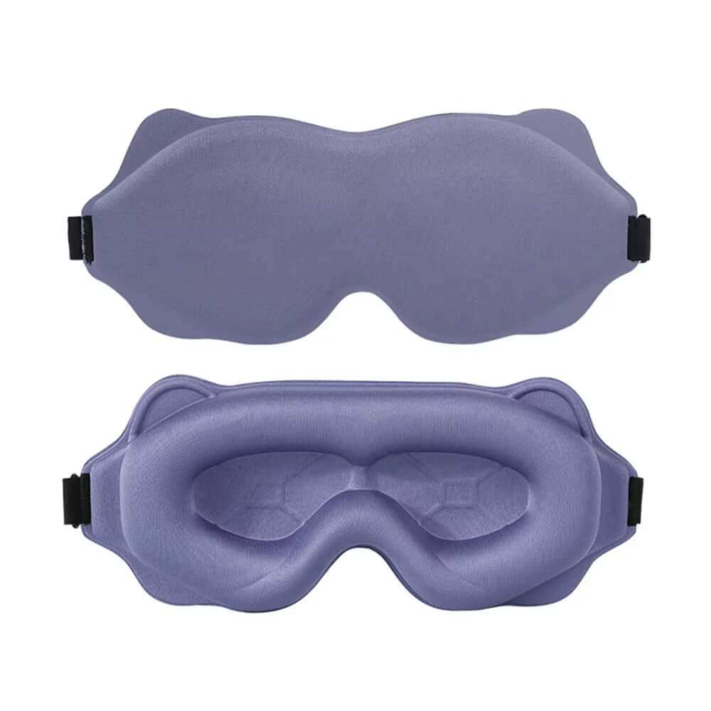 3D contour sleep mask for comfortable light blocking and restful sleep