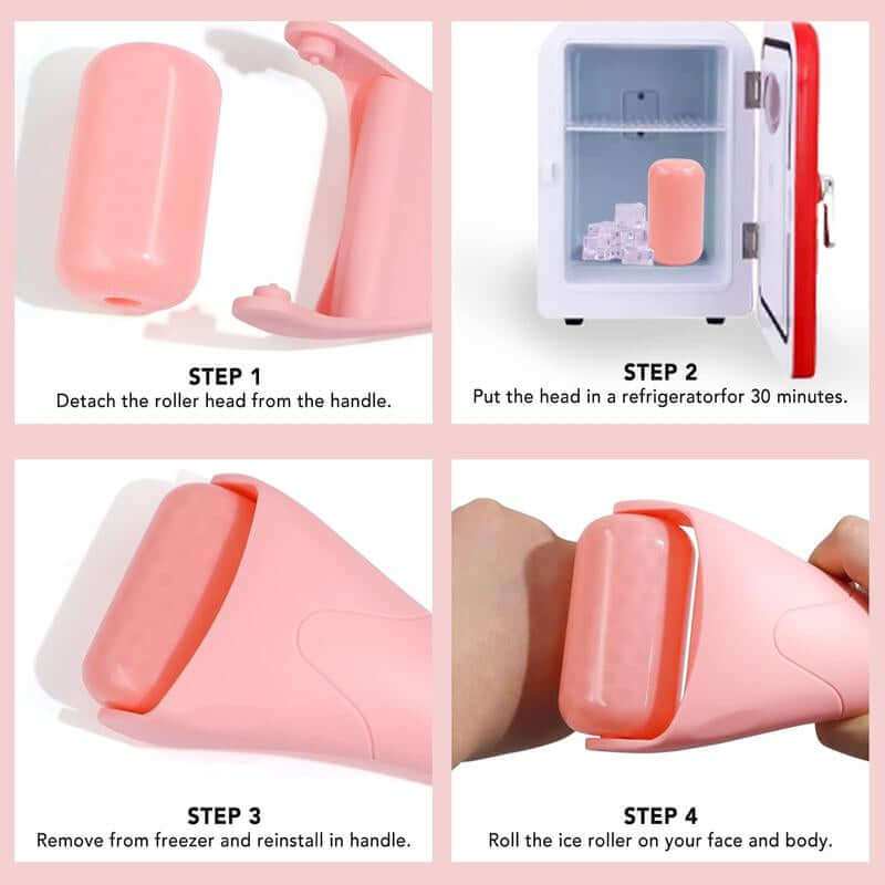 FreshRoll Ice Facial Roller soothing and rejuvenating skincare tool for face and neck massage