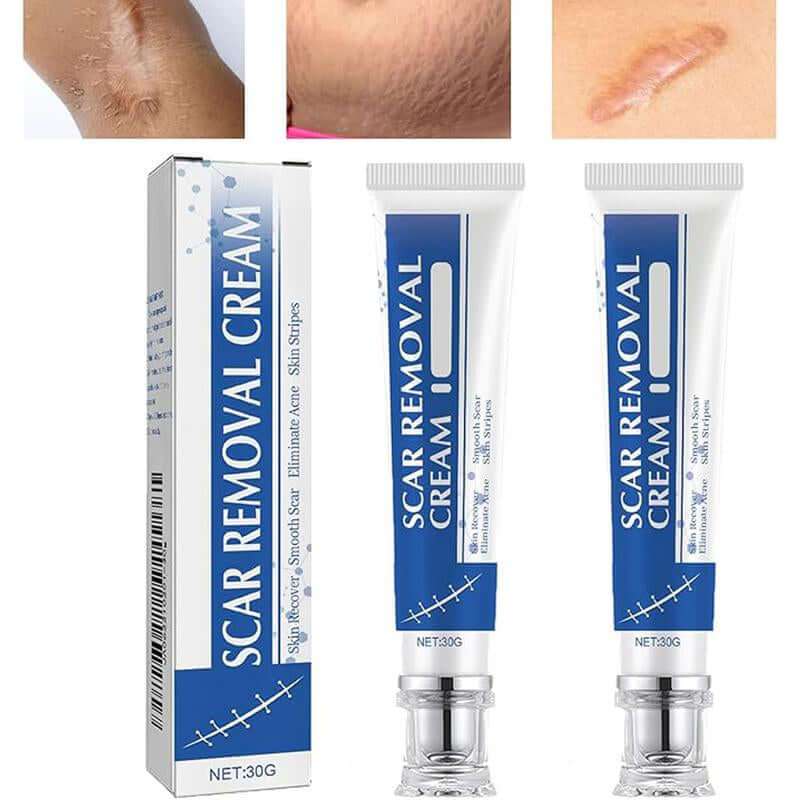 Radiance Repair Serum bottle with silicone gel for scar recovery and skin smoothing